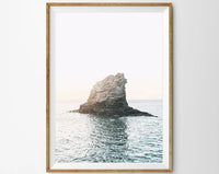 affiche de photographie de vagues océan paysage marin décor mural