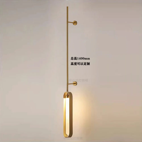 Modern vertical LED indoor wall light - vue 8 sur 9