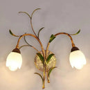 Antique iron wall light American retro style for hotel projects
