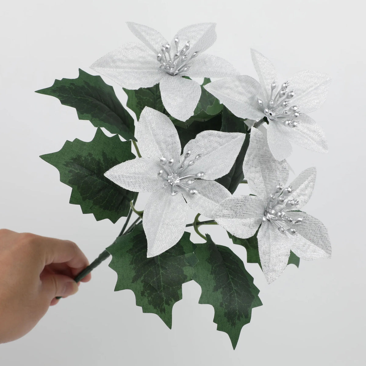 Artificial flower bouquet for Christmas and weddings 2025 - vue 10 sur 10