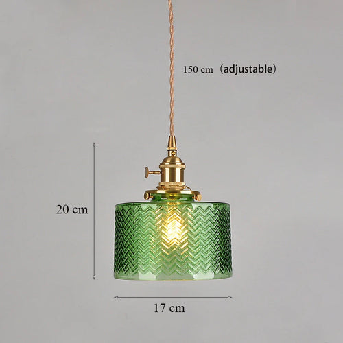 Minimalist glass chandelier creative design hanging light
