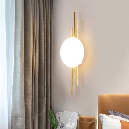 modern design LED wall light for reading and eye protection - vue 7 sur 14