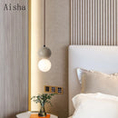 Retro nordic cave stone pendant light for restaurant
