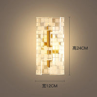 Modern LED wall light for elegant interior decor
