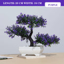 Artificial bonsai tree for indoor and outdoor decoration