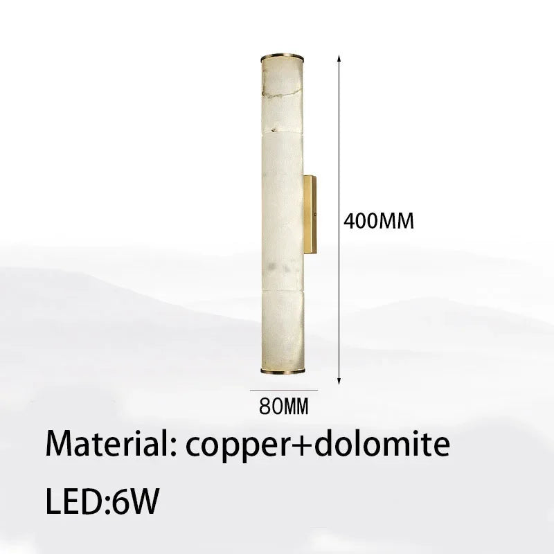 Nordic marble wall light for interior decoration