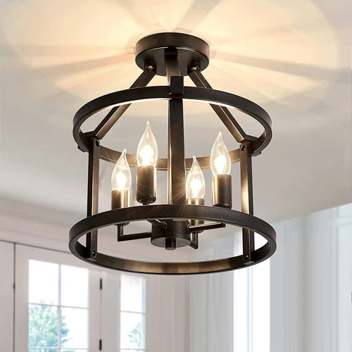 Retro American vintage ceiling light for kitchen and living room
