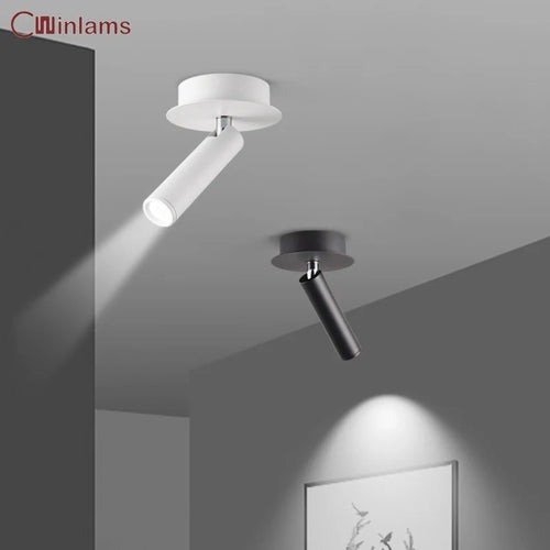 modern creative LED spotlight for interior mood lighting - vue 2 sur 8