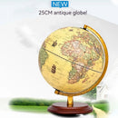 rotating globe desk lamp and map