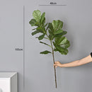 Artificial ficus branch for indoor and outdoor decoration