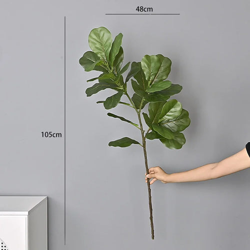 Artificial ficus branch for indoor and outdoor decoration - vue 7 sur 10