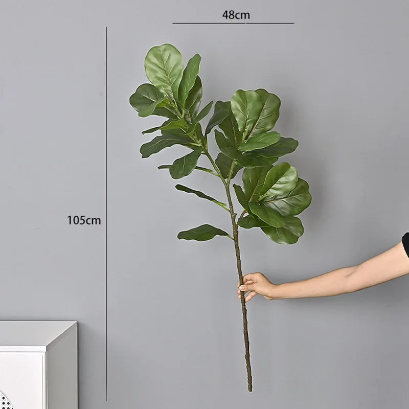 Artificial ficus branch for indoor and outdoor decoration - vue 7 sur 10