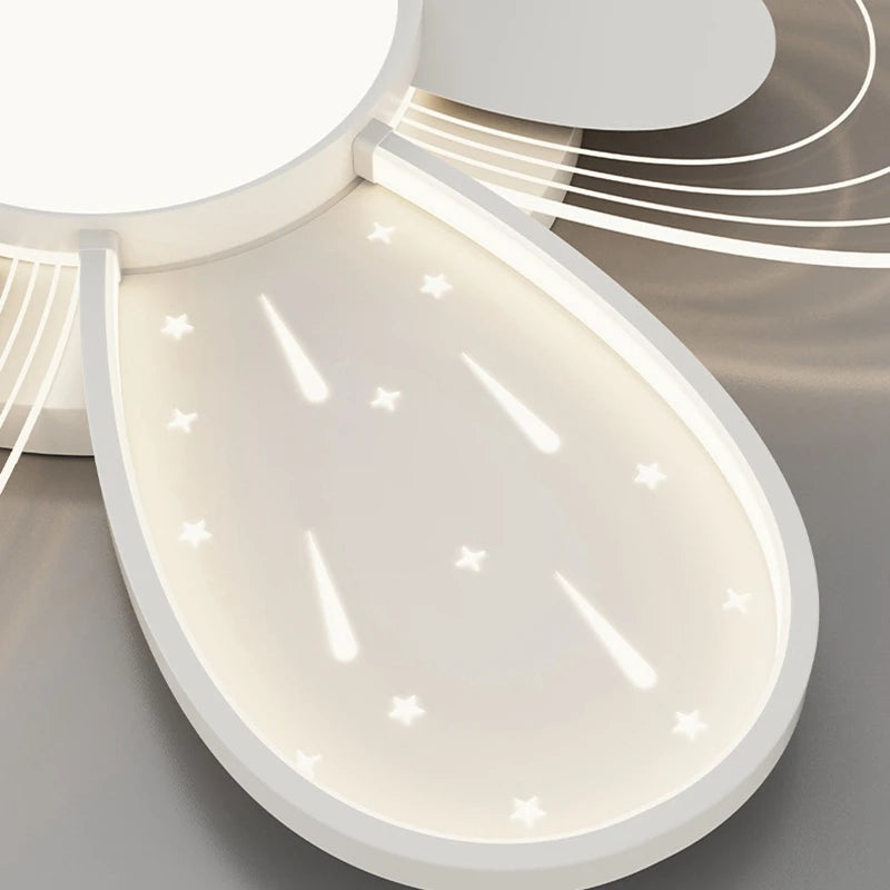Modern LED ceiling light for elegant interior decoration - vue 5 sur 10