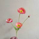 Artificial silk flowers for wedding and table decoration