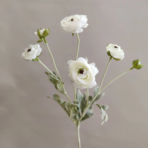 Small artificial peony flower bouquet for wedding and home decoration - vue 12 sur 13