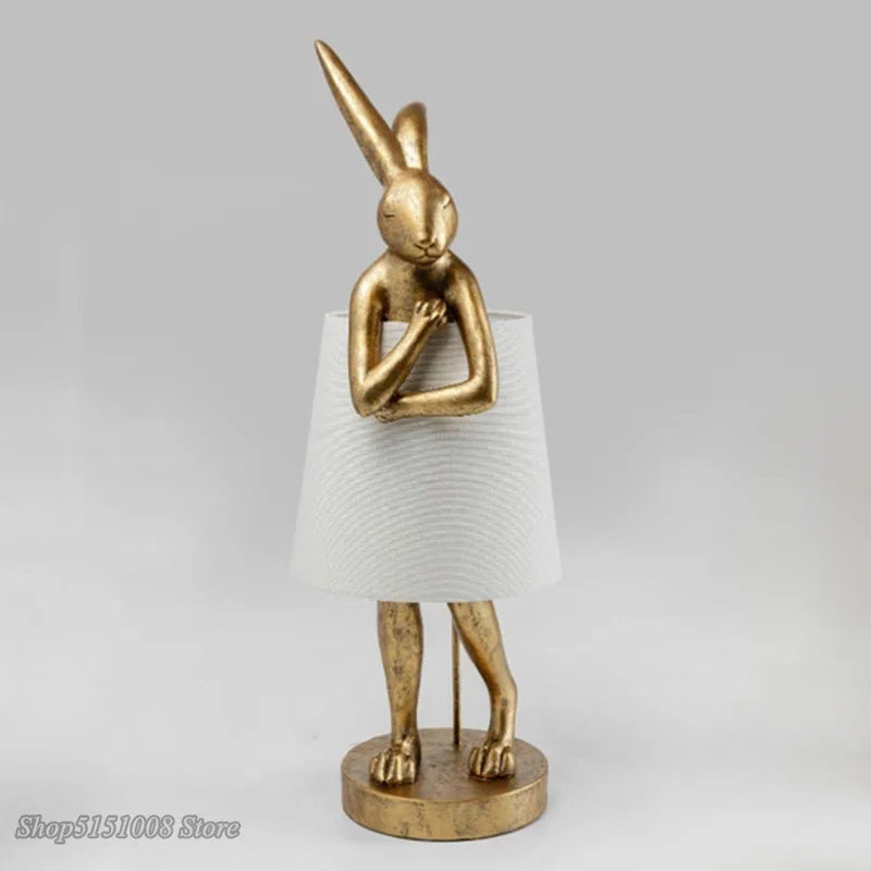 Creative resin table lamp retro nordic interior decor