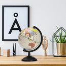 5.59Inch Desktop World Globes with Stand, 360 Rotating Educational World Globes