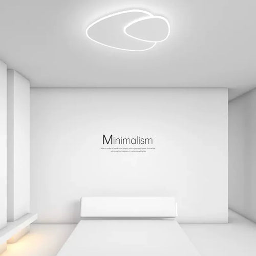Triangle LED ceiling lights for interior decoration - vue 5 sur 10