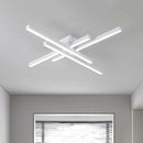 Long LED strip ceiling light