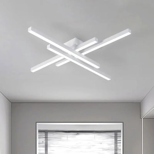Long LED strip ceiling light - vue 6 sur 18
