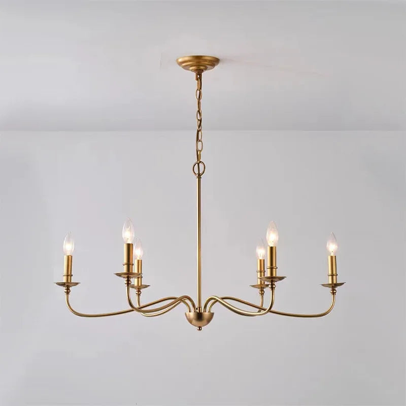 Simple modern chandelier for personalised and elegant lighting