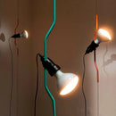 Adjustable metal floor lamp art deco style for modern interiors