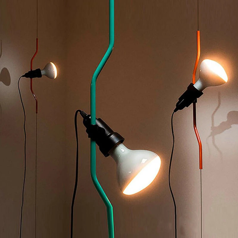 Adjustable metal floor lamp art deco style for modern interiors