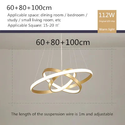 lustre moderne en style nordique avec télécommande et lumière led - vue 23 sur 30