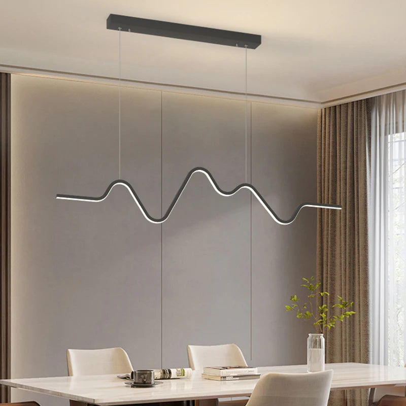 Nordic minimalist creative chandelier for café, bar and restaurant