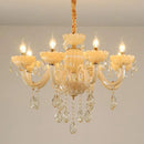 Modern crystal chandelier for interior decoration with LED lighting