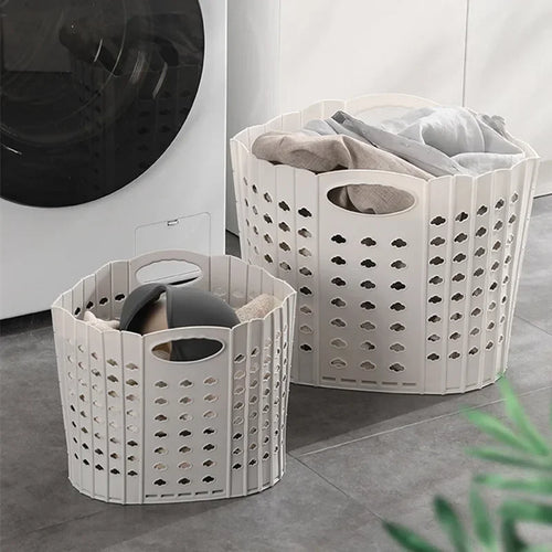 foldable basket for storing clothes and toys