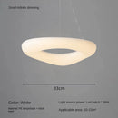 modern cloud-shaped LED ceiling light with remote control