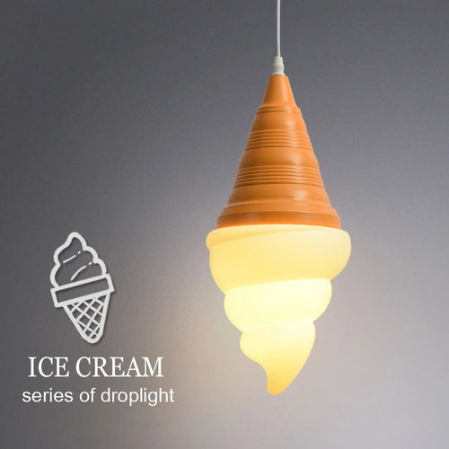 Italian ice cream style LED pendant light - vue 4 sur 10