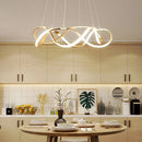 Modern Nordic style LED pendant chandelier
