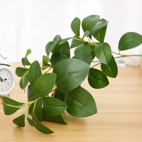 Realistic 3D artificial branches and leaves decoration - vue 5 sur 7