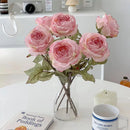 Silk fabric flowers for floral decorations and bouquets