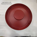 Minimalist aluminium LED ceiling light for any space