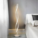 Minimalist geometric line floor lamp for modern interiors