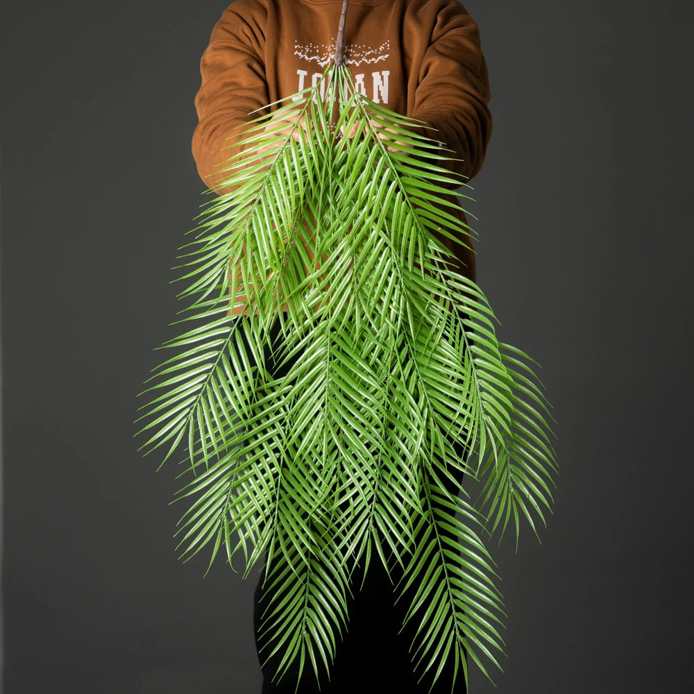Artificial hanging tropical plants for indoor decoration