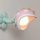 Children's resin wall light with LED for kids' room