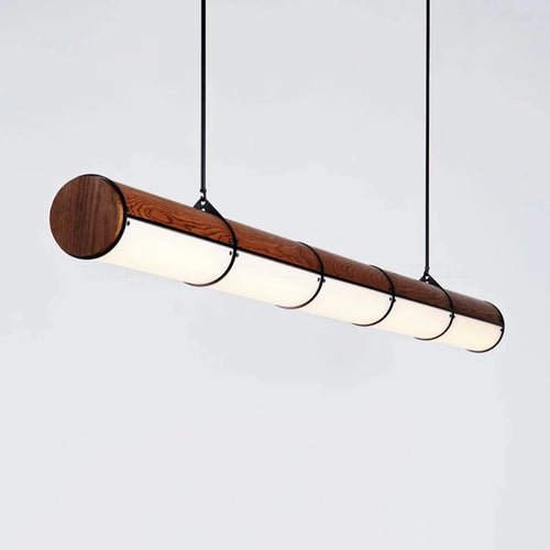 Creative Japanese design chandelier for minimalist Nordic lighting - vue 3 sur 9