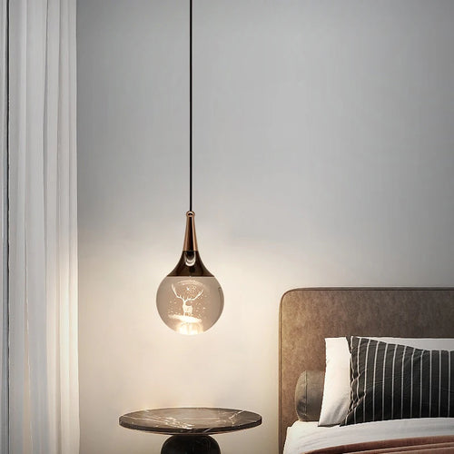 lustre cristal led design pour décoration intérieure moderne - vue 2 sur 10