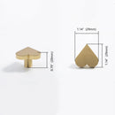 heart shaped brass wall hooks for cute accessories
