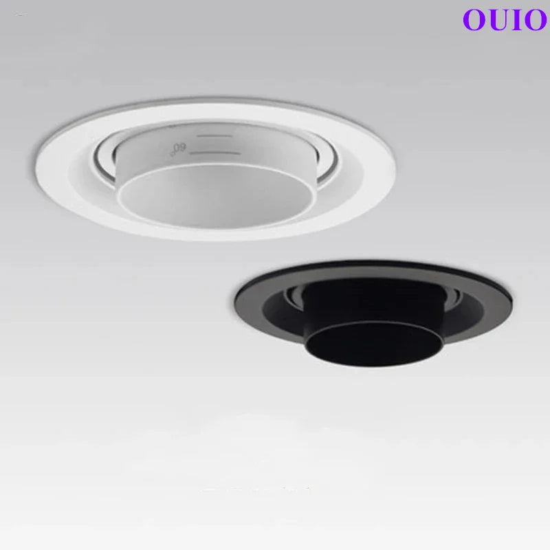 Style dimmable integrated LED zoom spotlights