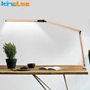 Modern long arm desk lamp with dimmer and energy saving