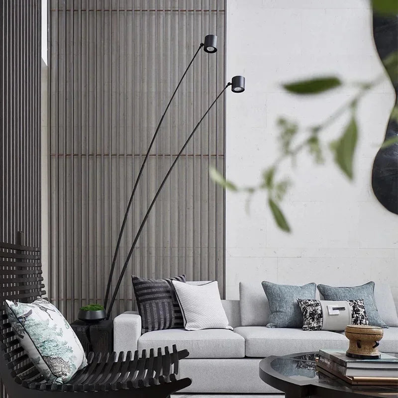Nordic minimalist designer floor lamp for modern interiors