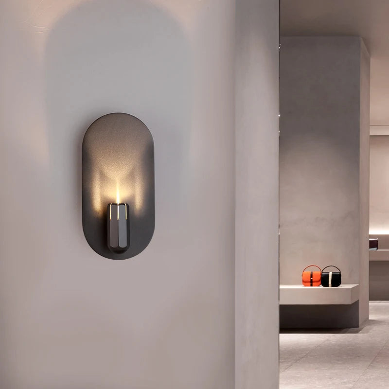 Aluminium LED wall light for creative and modern interiors