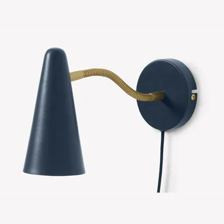 Simple Nordic wall light with switch and adjustable arm - vue 10 sur 9
