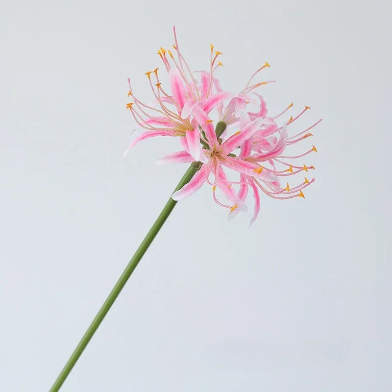 Silk spider lily artificial flower decoration - vue 12 sur 13