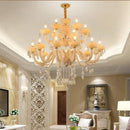 Modern crystal chandelier for interior decoration with LED lighting